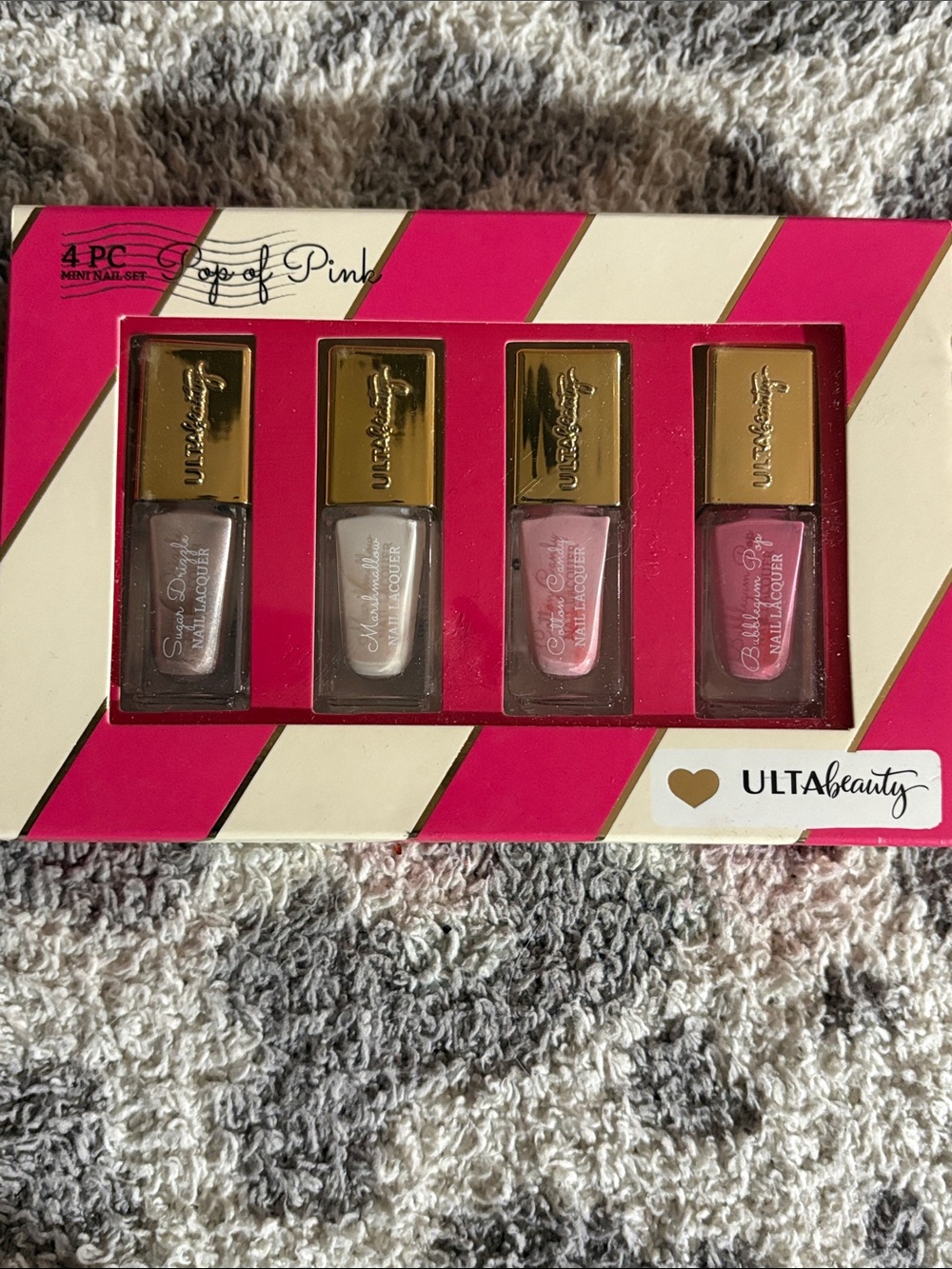 Ulta Beauty Pink & Neutral Mini Nail Polish Set